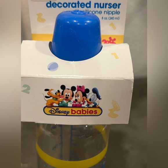 Vintage 2000 Evenflo Mickey Mouse Disney Babies 9 ounce baby bottle - Picture 3 of 4